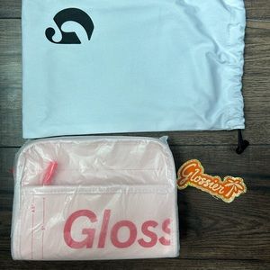 Glossier Philadelphia Mini Bag w/Dust Bag & Sticker - BNWT